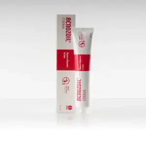 Acnozoil kremas spuogams, 40 ml, su Ozoile® formule, skirtas lengvo ir vidutinio sunkumo aknės profilaktikai bei gydymui.