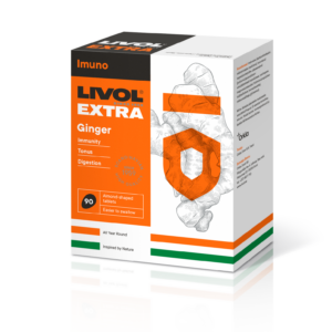 LIVOL EXTRA Imbieras, 90 tablečių