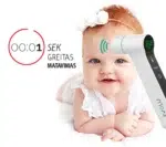 EVOLU 3 in 1 Non Contact infraraudonųjų spindulių bekontaktis termometras - Image 3