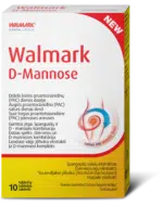 D-Manozė ir Spanguolės 10 tabl. – maisto papildas šlapimo takų sveikatai