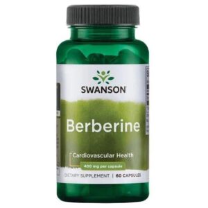 Swanson Berberinas 400 mg – natūralus 60 kapsulių