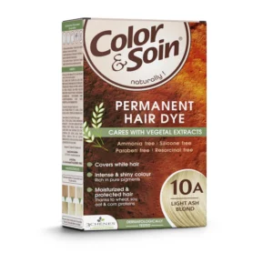 COLOR & SOIN plaukų dažai be amoniako su augaliniais ekstraktais 10A Light Ash Blond 135 ml