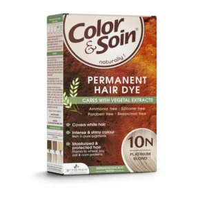 COLOR & SOIN plaukų dažai be amoniako su augaliniais ekstraktais 10N Platinum Blond 135 ml