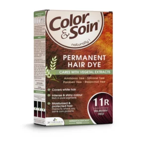 COLOR & SOIN plaukų dažai be amoniako su augaliniais ekstraktais 11R Bilberry Red 135 ml