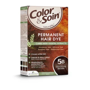 COLOR & SOIN plaukų dažai be amoniako su augaliniais ekstraktais 5B Chocolate Brown 135 ml