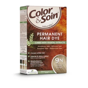 COLOR & SOIN plaukų dažai be amoniako su augaliniais ekstraktais 9N Honey Blond 135 ml