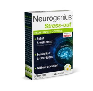 NeuroGenius Stress-Out gerina miegą ir koncentraciją – natūralus streso valdymas