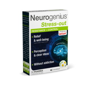NeuroGenius Stress-Out gerina miegą ir koncentraciją – natūralus streso valdymas