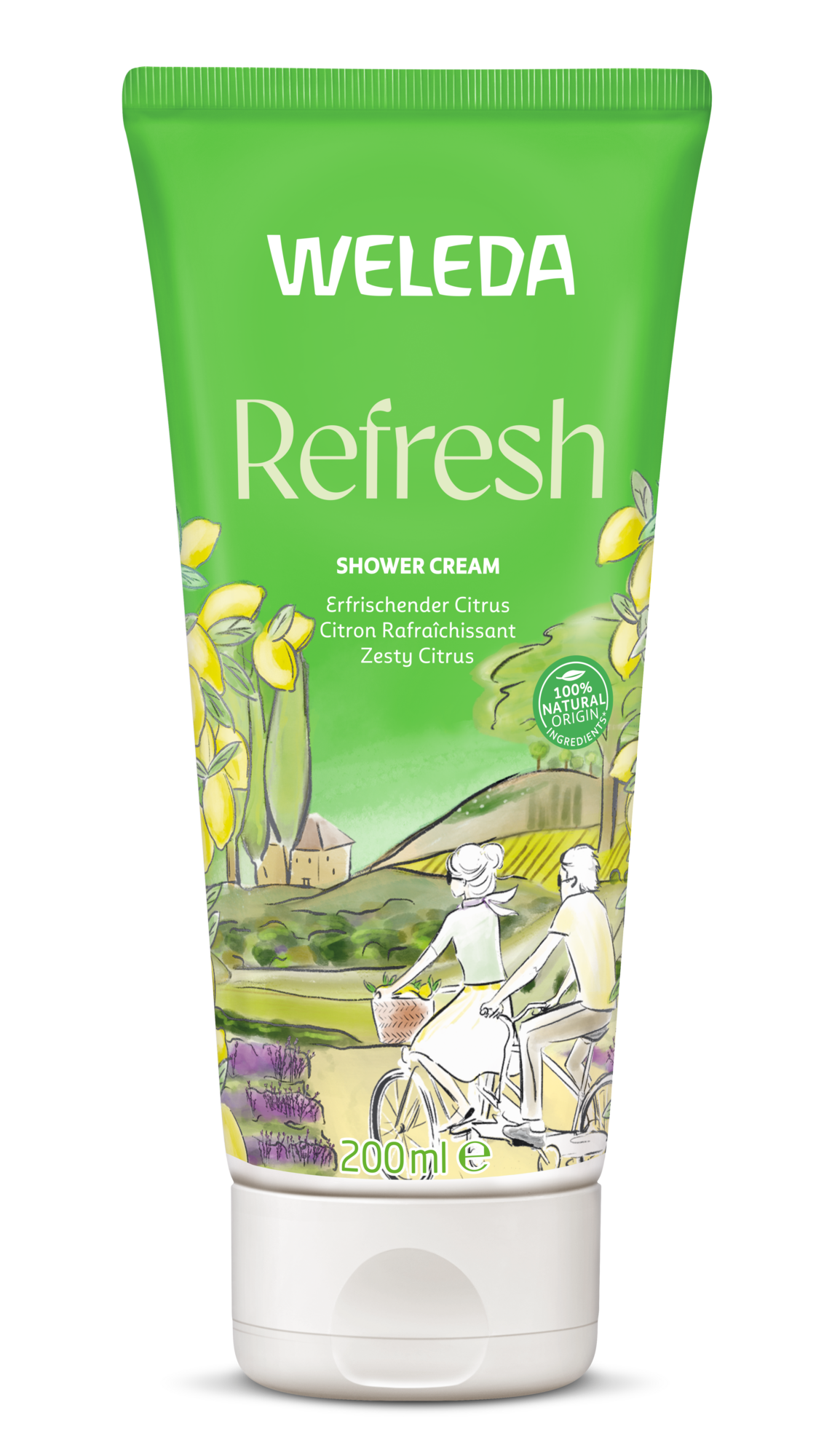 7611916124501 Weleda kreminis prausiklis su citrusais 200 ml. - Image 1