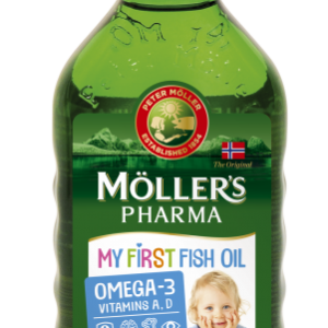 MOLLER'S BABY žuvų taukai kūdikiams, 250 ML