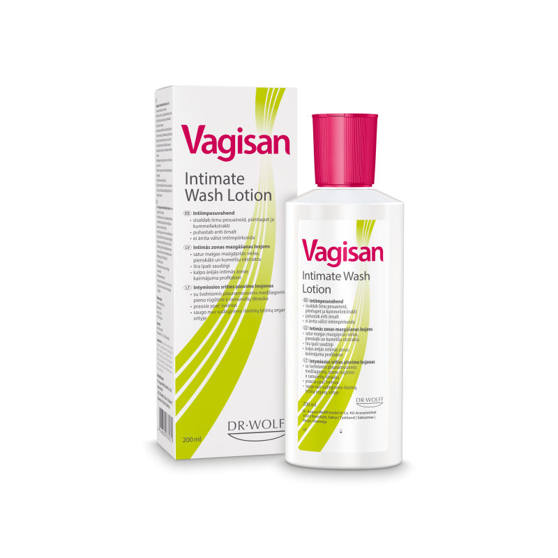 31648 VAGISAN intymios higienos prausiklis, 200 ml - Image 1