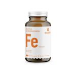 ECOSH bioaktyvi geležis Ferrochel bisglicinatas 27 mg su vitaminu C, 90 kapsulių