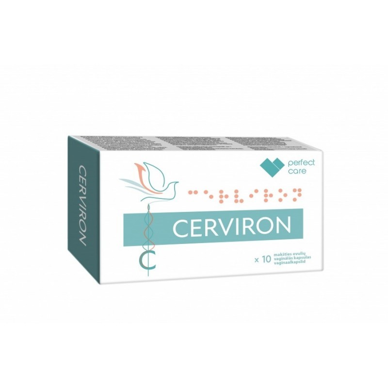 Cerviron-maksties-ovules-10-vnt Cerviron makšties ovulių pakuotė