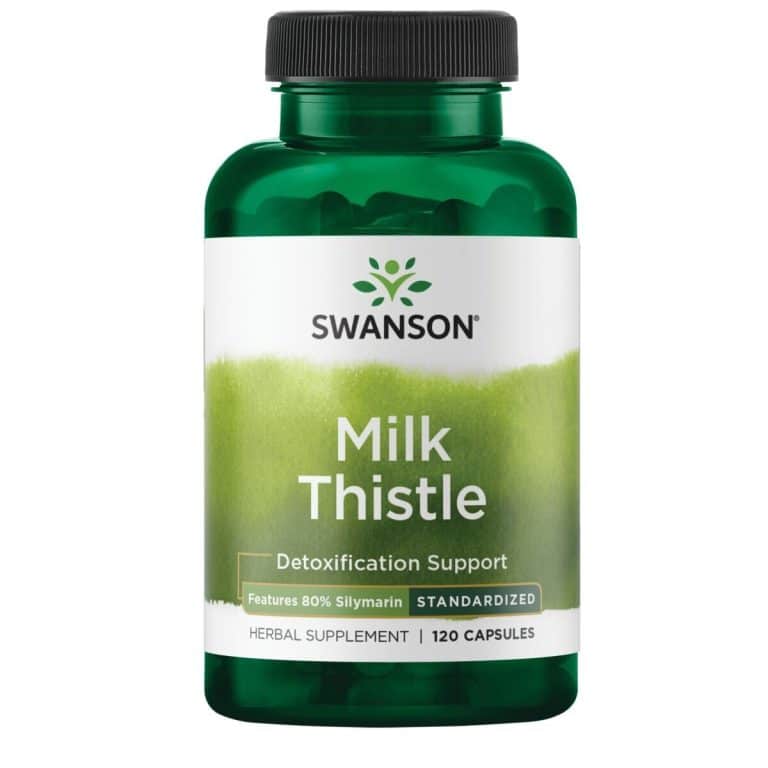 Swanson Milk Thistle (Tikrasis Margainis) 250 mg, 120 kapsulių