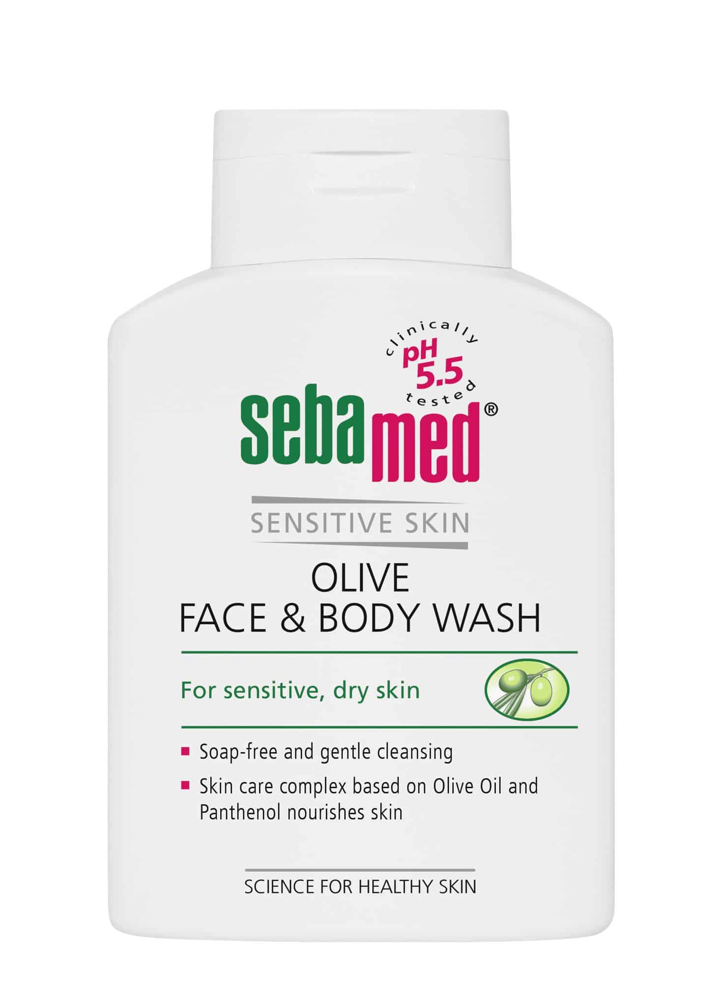 72131 Sebamed veido ir kūno prausiklis su alyvuogių aliejumi, 200 ml - Image 1
