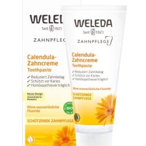 Weleda dantų pasta su medetkų ekstraktu 75 ml.