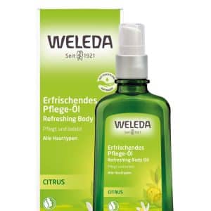 Weleda gaivinamasis aliejus kūnui su citrusais 100 ml.