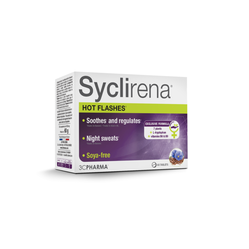 syclirena-menopauzei-60-tableciu-Pinkpharma 3C Pharma Syclirena menopauzės simptomams skirtos tabletės, 60 vnt. pakuotė