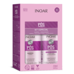 INOAR Pos Progress Duo Kit rinkinys po tiesinimo keratinu procedūrų, 2 × 250 ml