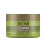 INOAR Liso Mágico Progressivo plaukus tiesinanti plaukų kaukė, 250 g
