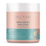 INOAR Meu Cacho, Meu Crush Mask - drėkinanti plaukų kaukė garbanotiems plaukams 500 g