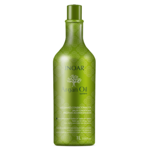 INOAR Argan Oil System intensyviai drėkinantis kondicionierius su argano aliejumi 1000 ml