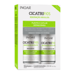 INOAR CicatriFios Duo Kit plauko struktūrą atkuriantis priemonių rinkinys, 2 × 250 ml