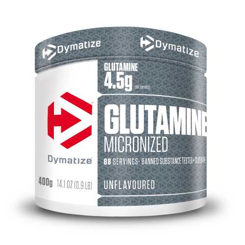 Glutamine_web Dymatize Glutamine Powder 400g - Image 1