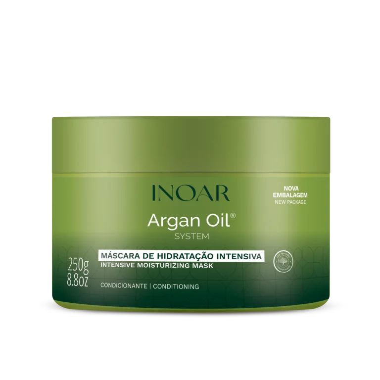 Inoar Argan Oil Mask intensyviai drėkinanti plaukų kaukė su argano aliejumi 250 ml