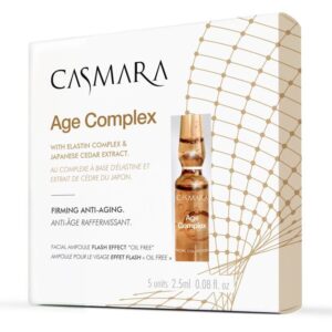 Casmara ampulės veido odai AgeComplex, 2.5 ml x 5 vnt.