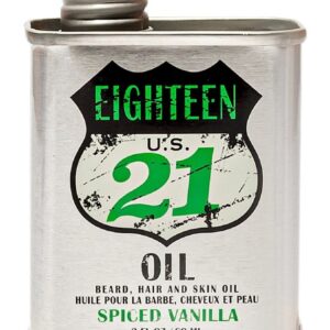 1821ManMade aliejus barzdai, plaukams ir odai Spiced Vanilla, 60 ml