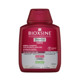 Bioxsine Forte šampūnas nuo plaukų slinkimo, 300 ml buteliukas