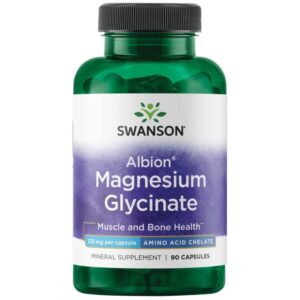 Magnio bisglicinatas Swanson Albion 700 mg 90 veganiškų kapsulių