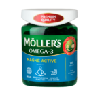 MOLLER'S OMEGA-3 Magne Active, 90 kapsulių - Image 2