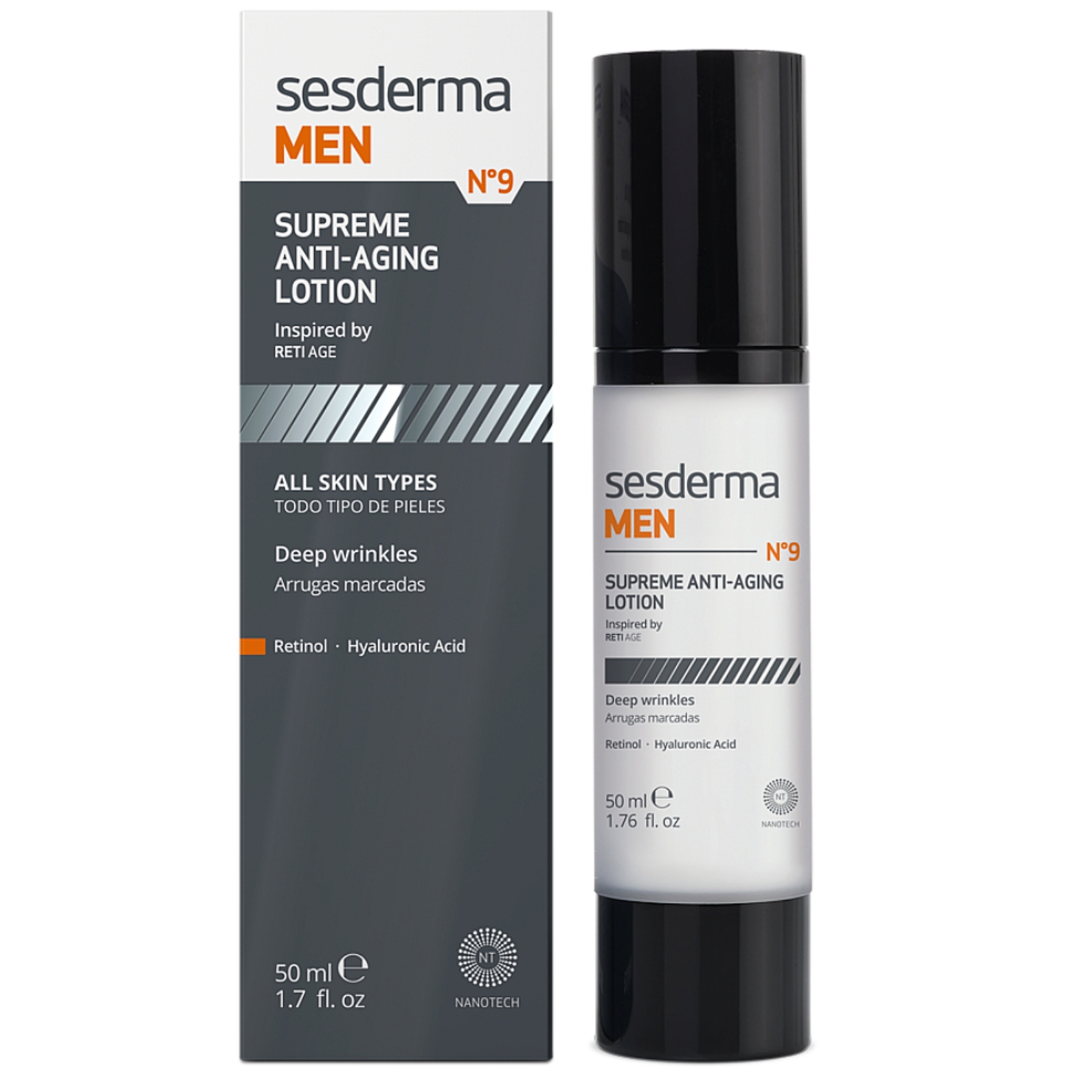 sesderma-men-supreme-senejimo-pozymius-mazinantis-losjonas-50-ml SESDERMA senėjimo požymius mažinantis losjonas MEN SUPREME, 50 ml - Image 1