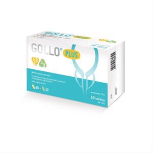 GOLLO PLUS prostatos kompleksas – 60 tablečių pakuotė (30 geltonų + 30 žalių) su bromelainu ir vitaminu D