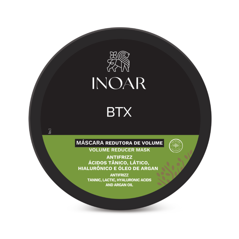INOAR BTX intensyviai glotninanti plaukų kaukė 200 g