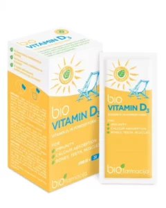 Vitaminas D3 milteliai – 20 paketėlių