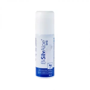 BiSilvAloe spray 50 ml purškiama priemonė žaizdų ir nubrozdinimų priežiūrai