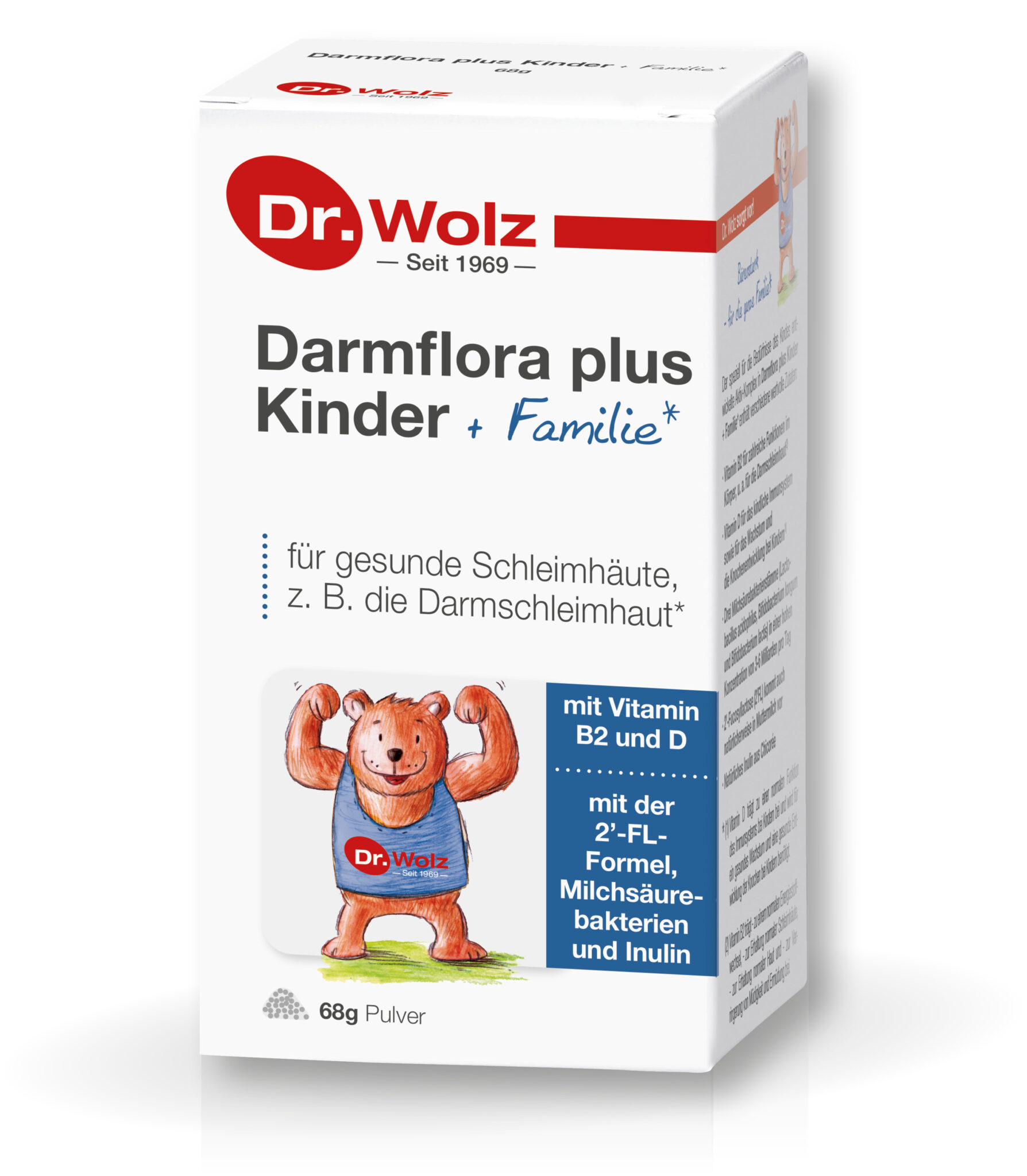 Darmflora plus Kinder + Familie _VPE Dr. Wolz Darmflora plus Kinder, 68g, - Image 1