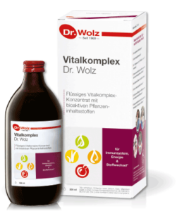 Dr. Wolz Vitalkomplex koncentruotas skystis, maisto papildas imunitetui, 500 ml butelis