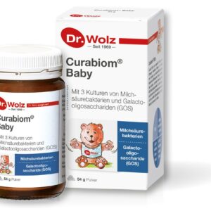 Dr. Wolz CuraBiom Baby probiotikų maisto papildas kūdikiams, 54 g