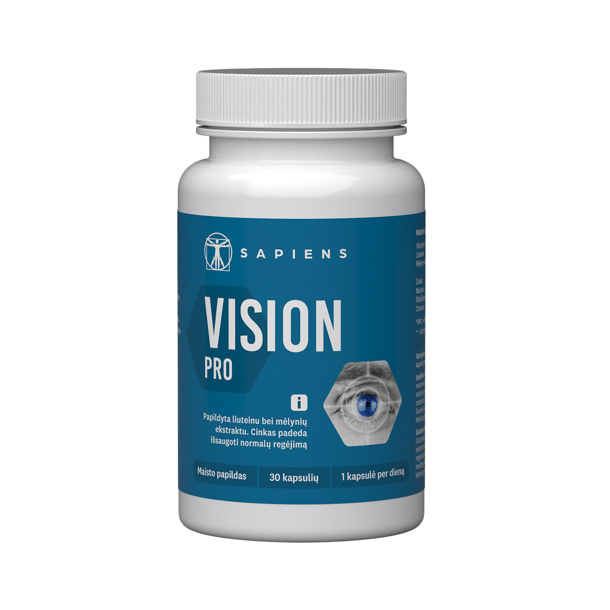 4779052390280 Vision PRO SAPIENS Vision PRO, 30 kapsulių - Image 1