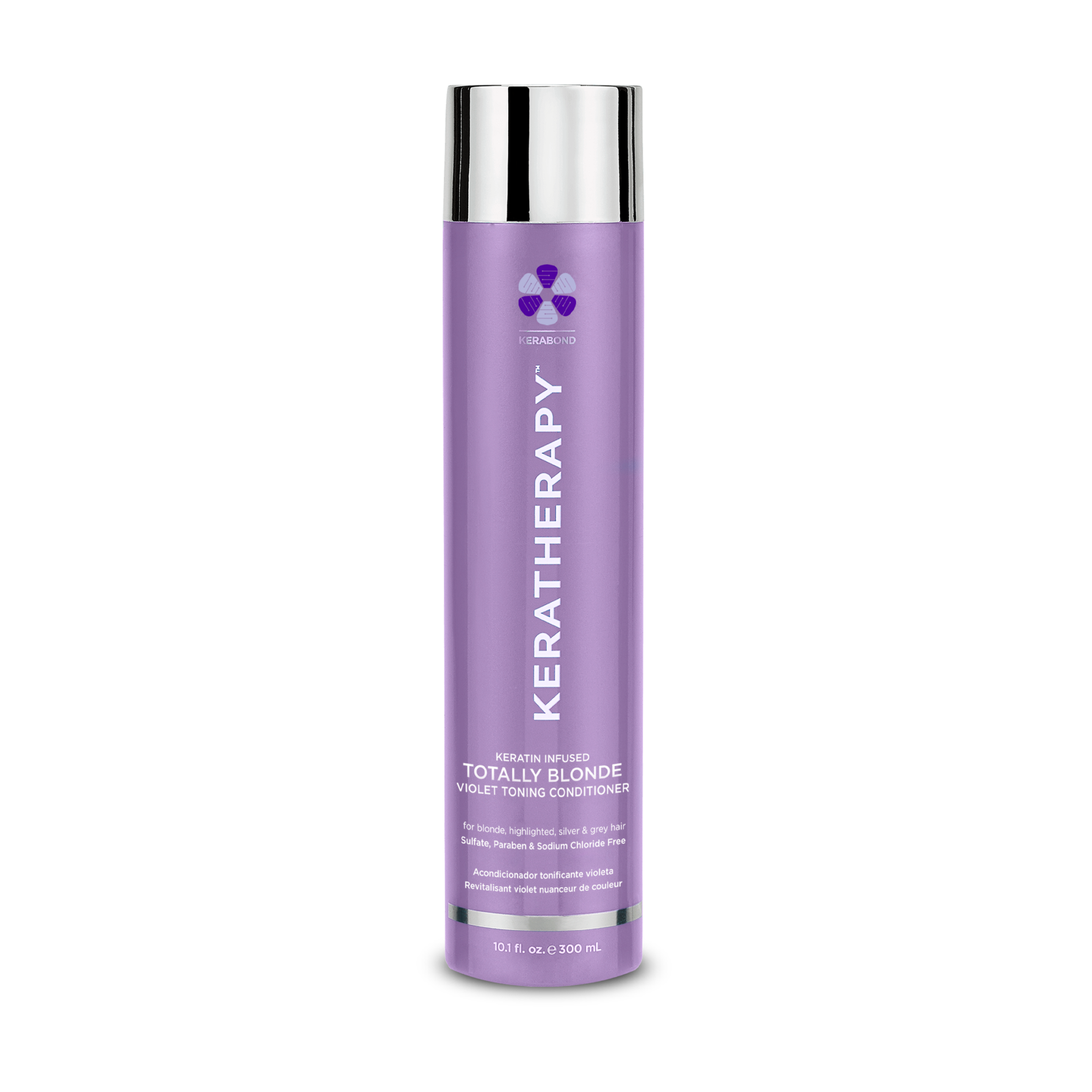 856938008157 Keratherapy kondicionierius Keratin Infused Totally Blonde Violet Toning, 300 ml - Image 1