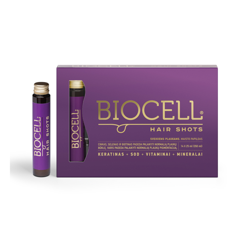 BIOCELL-HAIR-SHOTS-14X25ML.png BIOCELL HAIR SHOTS, 14 vnt. x 25 ml - Image 1
