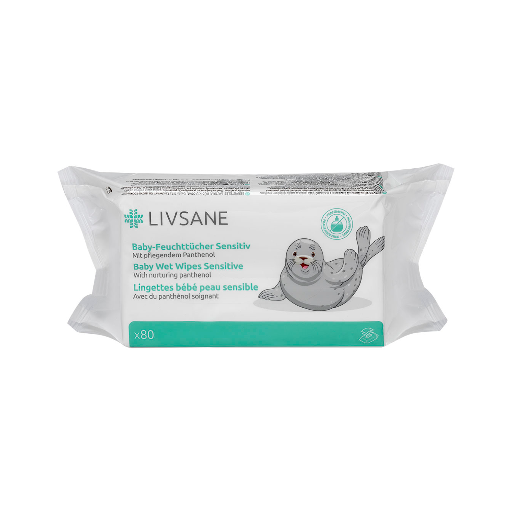 10019538-LIVSANE-Baby-Wet-Wipes-Sensitive-pack-10.png LIVSANE drėgnos servetėlės kūdikiams, 80 vnt. - Image 1