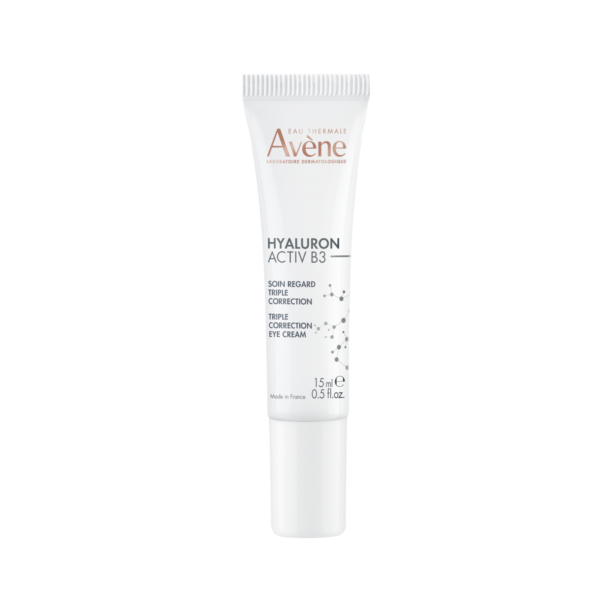 10074361-AVENE-HYALURON-ACTIVE-B3-EYE-CREAM-15-ML-N1-PIERRE-FABRE-10.png AVENE trigubo poveikio paakių kremas brandžiai odai HYALURON ACTIVE B3, 15 ml - Image 1