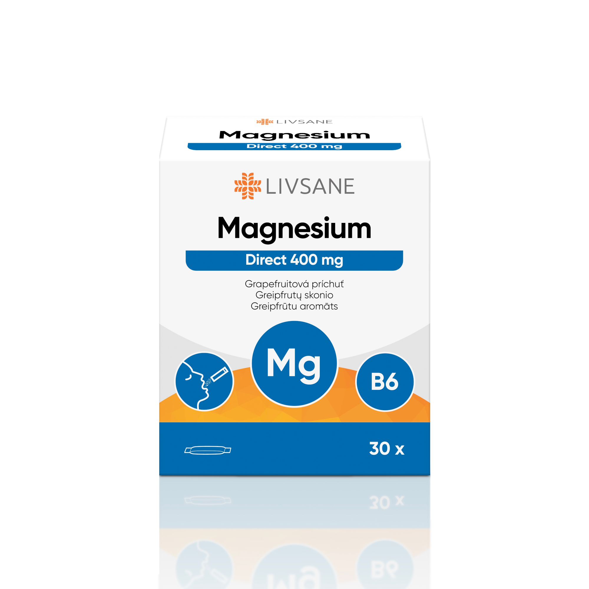 10082267-LIVSANE-MAGNESIUM-DIRECT-STICKS-400MG-N30-PXG-PHARMA-10.png Livsane MAGNESIUM DIRECT 400 mg paketėliai N30 - Image 1
