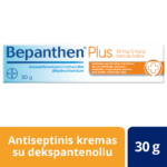 BEPANTHEN PLUS  50 mg/5 mg/g kremas, 30 g, N1 - Image 2