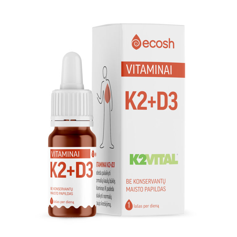 ECOSH vit. K2(45μg) + D3(2000IU, 50μg), 10ml